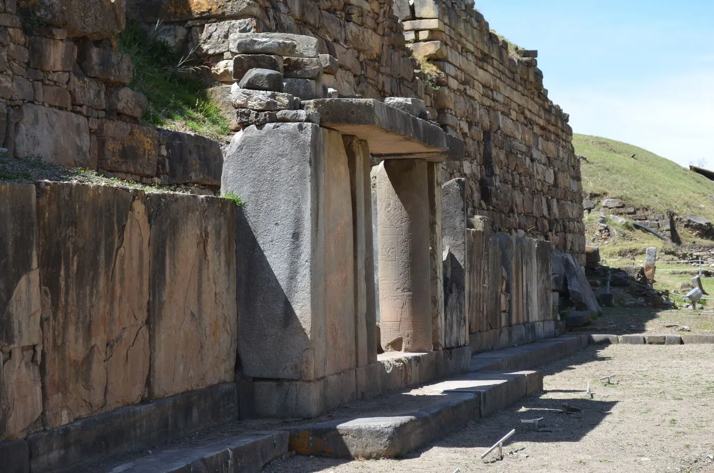 Vista de afuera de Chavin de Huantar